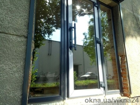 Входные пластиковые двери Glasso